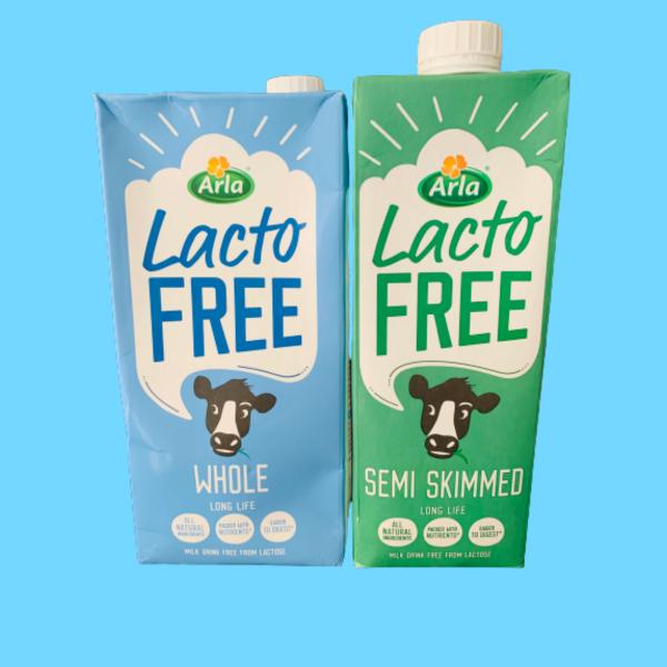 LACTO FREE BLUE LITRE (WHOLE)